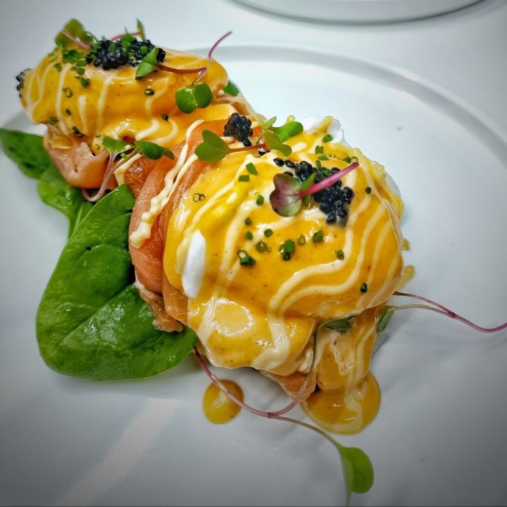 Imperial Salmon Croffle in London