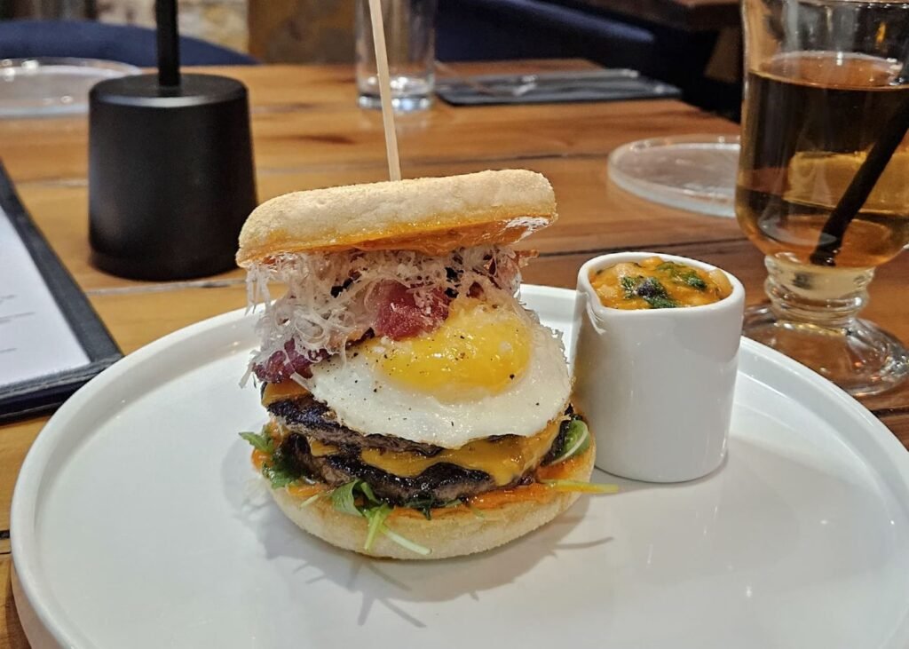 Sausage Butty in London – A Hearty Classic at Meli Melo 1 Sausage Butty in London